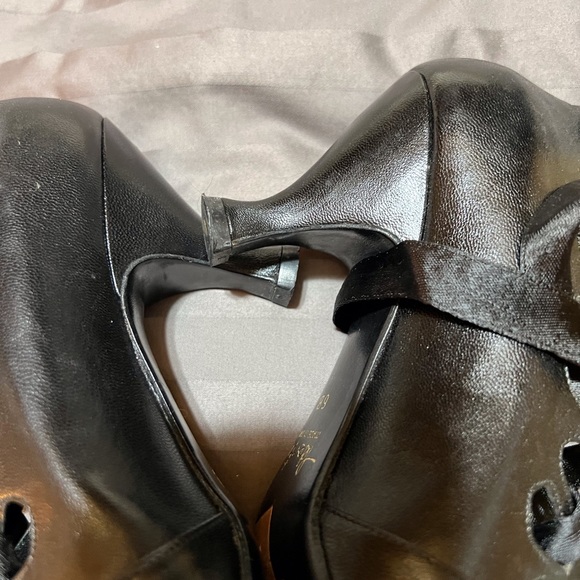 Peter Fox - Devine and Extraordinary Size 6 Heels Black wit lace - Picture 12 of 16